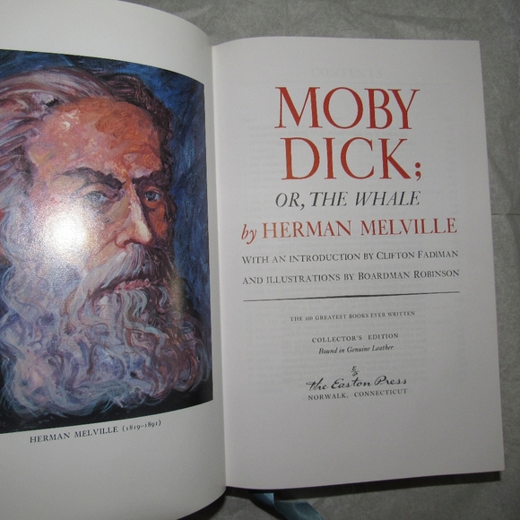 Moby Dick or The Whale Book New - Picture 7 of 12